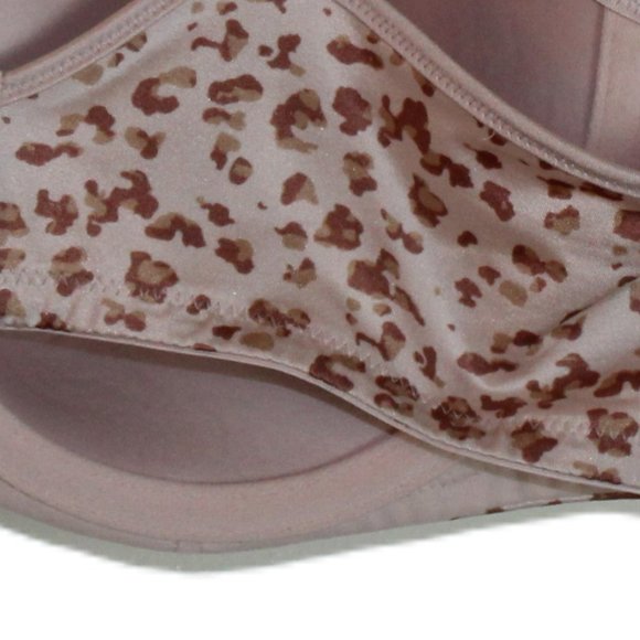 Playtex Secrets Underwire Animal Print Color Tan/Brown Size 38C - Picture 10 of 12